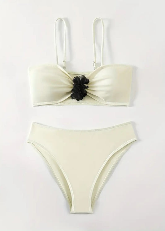 Kayla White Bikini Set
