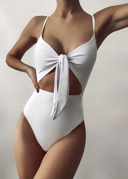 Hadlee One Piece Swimsuit White