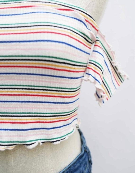 Rainbow Crop Top