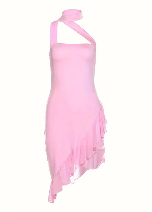 Sweet Pink Mini Dress