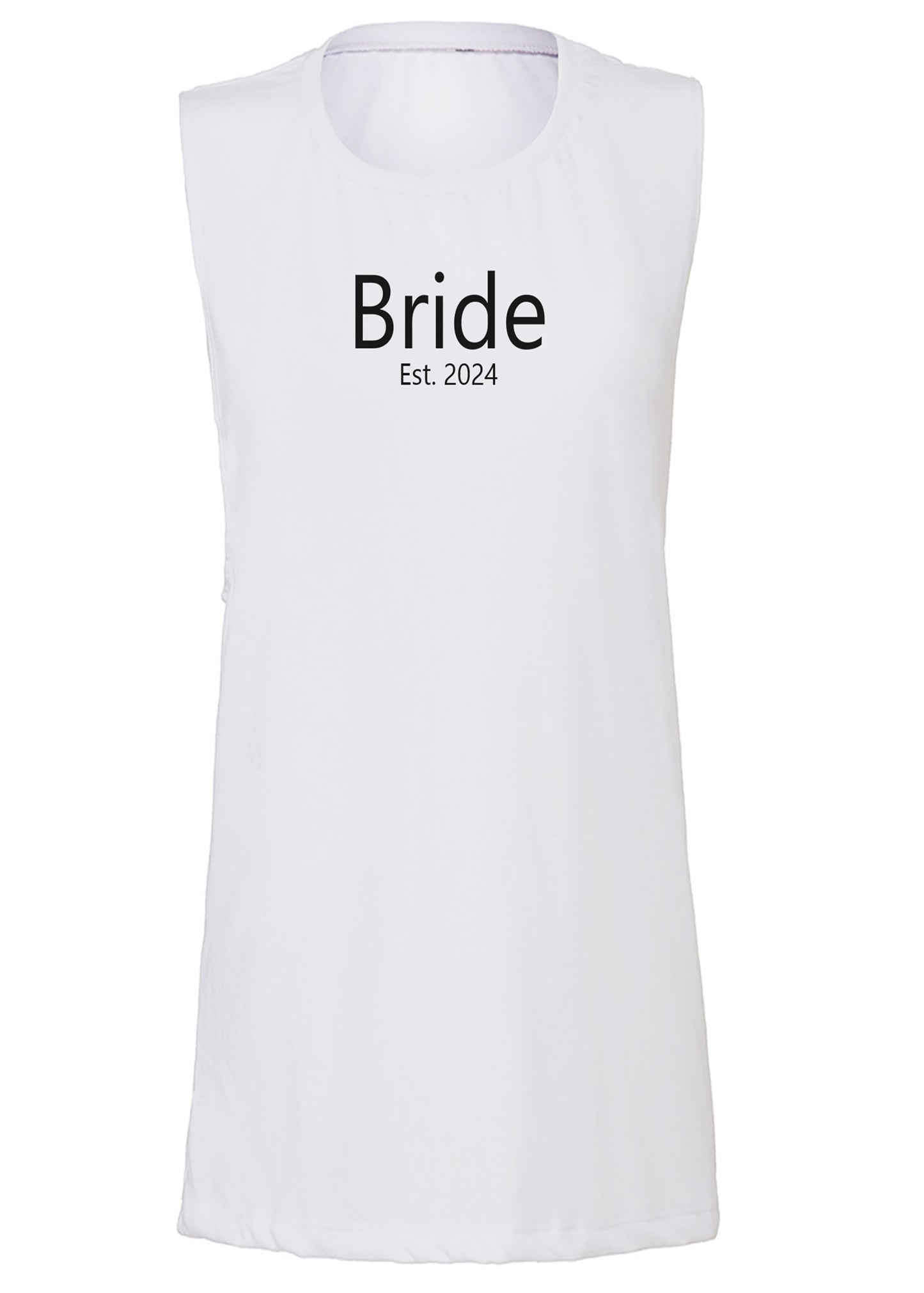 Bride Est. 2024 Muscle Tank