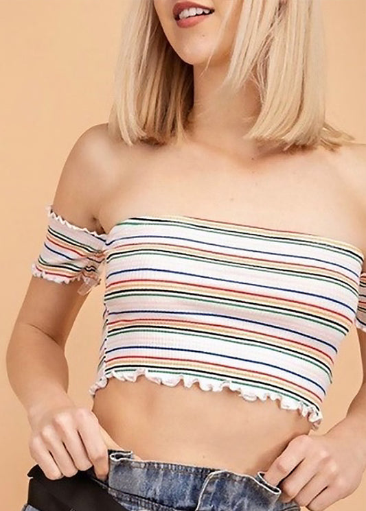 Rainbow Crop Top