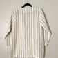 Vintage Camp Beverly Hills Button Down Long Sleeve Top size M/L