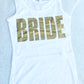 White Bride Gold Top
