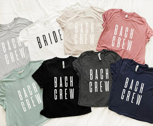 Bach Crew Cropped Top