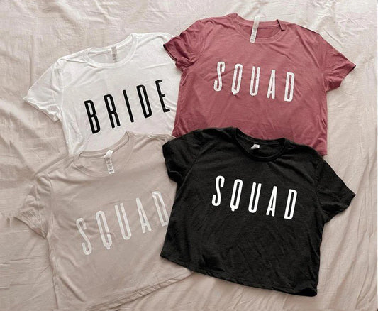 Squad Cropped Top