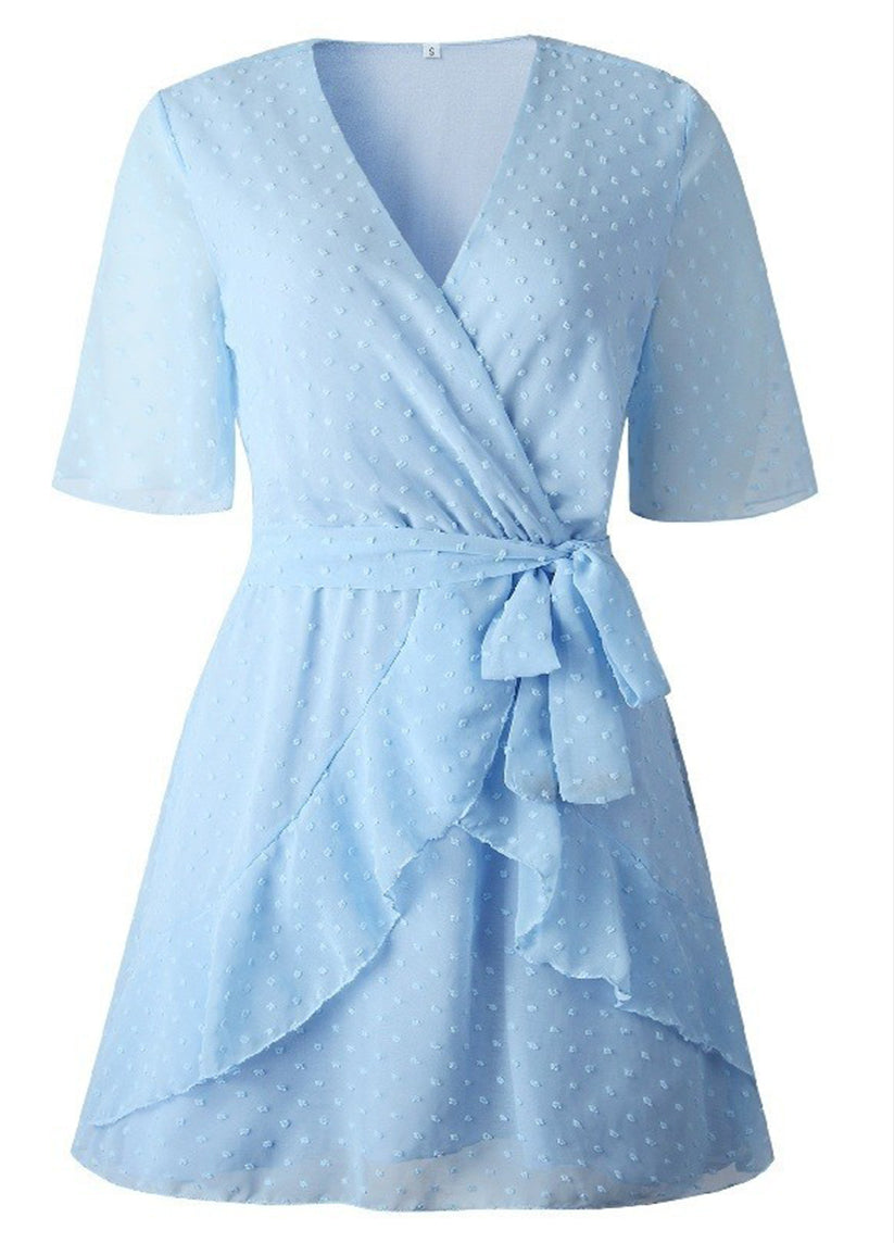 Kara Swiss Dot Mini Dress