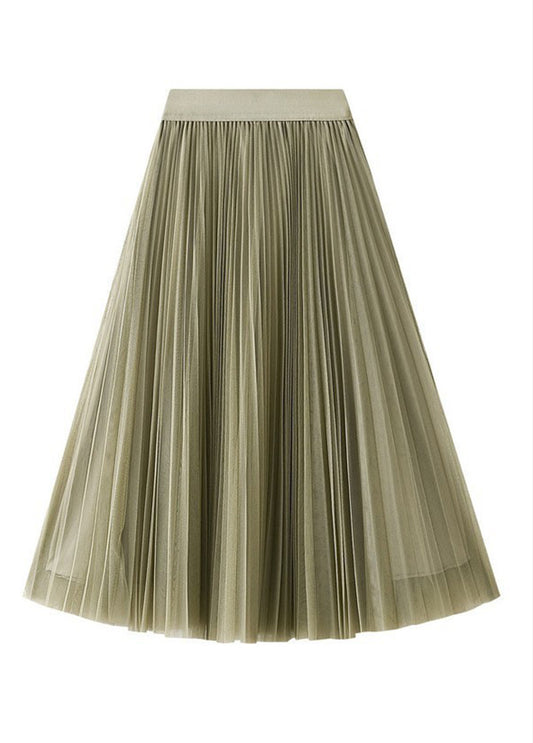 Aubree Pleated Midi Skirt